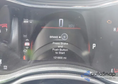 2017 Dodge Durango Gt Awd из США, поврежденный, VIN 1C4RDJDG6HC931010